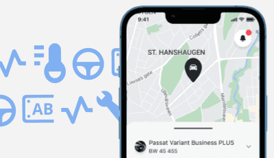 Connected car app